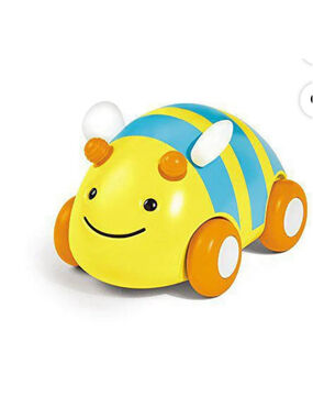 skip hop explore and more pull-and-go toy car, bee